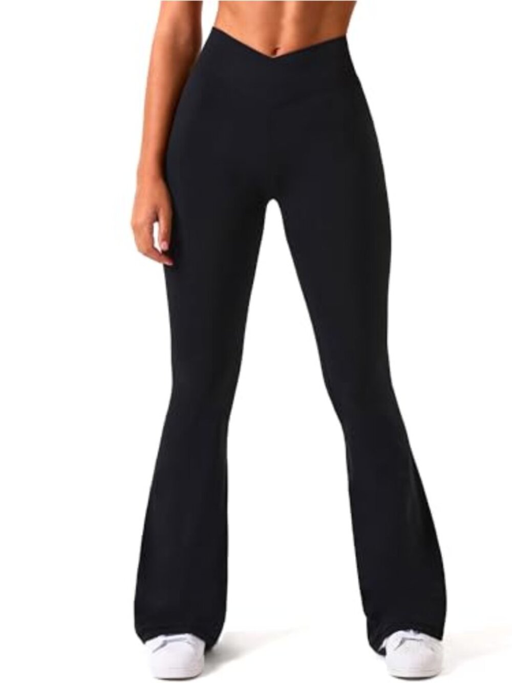 Flared Leggings for Women High Waisted Scrunch Butt Workout Yoga